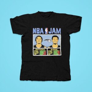 Nba Jam Cole Anthony And Jalen Suggs Orlando Magic Cartoon Tshirt