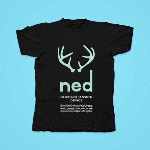 Ned Bayou Neuro Expansion Device Antlers Deer Tshirt