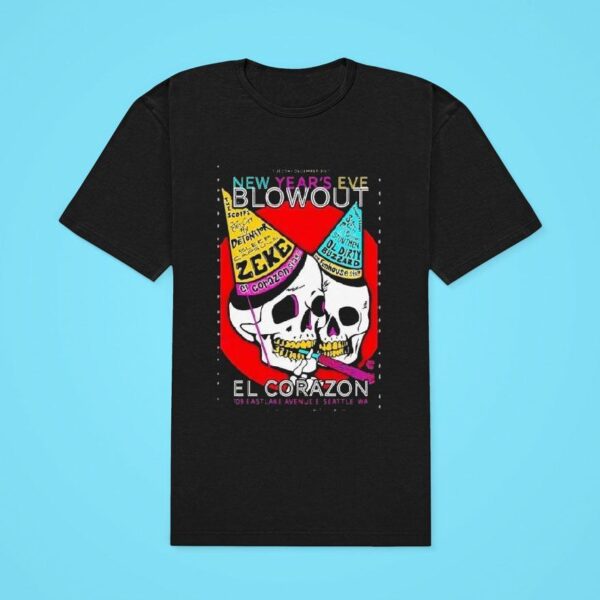 New Year S Eve Blowout Dec El Corazon In Seattle Wa Classic Tshirt