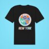 New York Knicks X New York Mets X New York Jets Team Logo Classic Tshirt