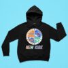 New York Knicks X New York Rangers X New York Mets X New York Jets Team Logo Hoodie