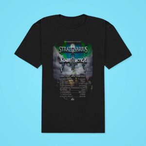 Nordic Power Metal Titans Tour Stratovarius Tshirt