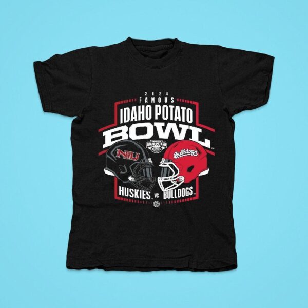 Northern Illinois Huskies Vs Fresno State Bulldogs Famous Idaho Potato Bowl Tshirt