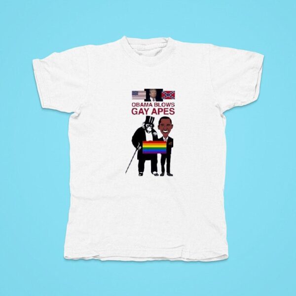 Obama Blows Lgbt Apes Tshirt