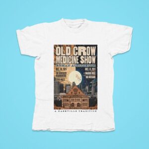 Old Crow Medicine Show December Ryman Auditorium Tshirt