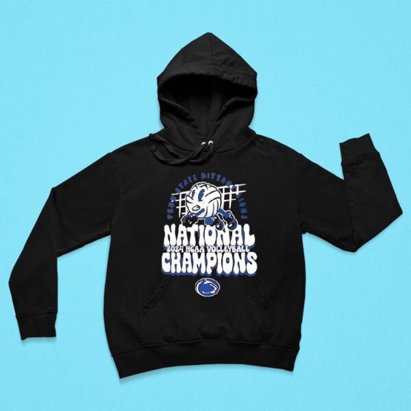 Penn State Nittany Lions Ncaa Women S Volleyball National Champions Dig Comfort Colors Two Sides Hoodie