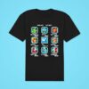 Press Start Mega Man Nes Video Game Classic Tshirt