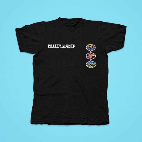 Pretty Lights Soundship Space System Tshirt