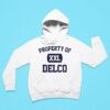 Property Of Delco Xxl Hoodie