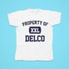 Property Of Delco Xxl Tshirt