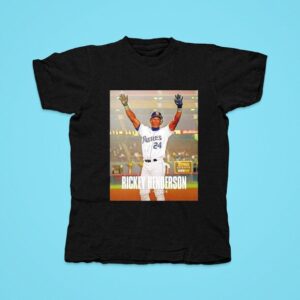 Rickey Henderson Thank You Tshirt