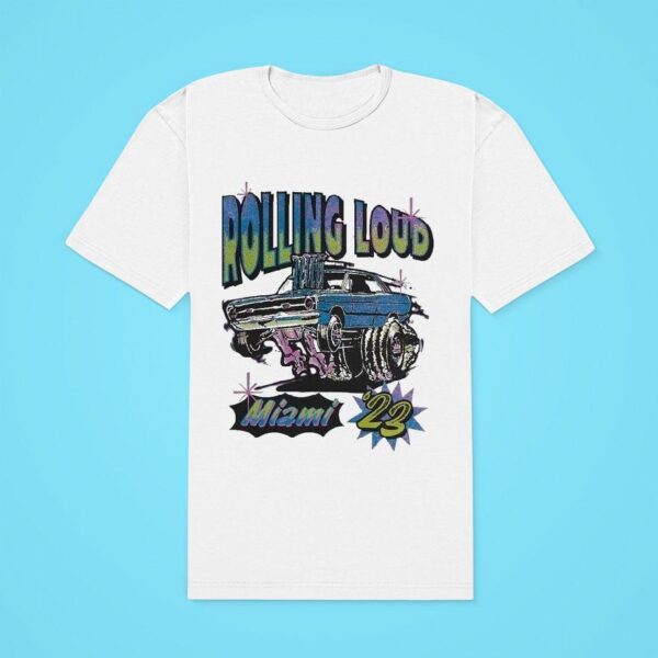 Rolling Loud Miami Hydraulics Lineup Classic Tshirt