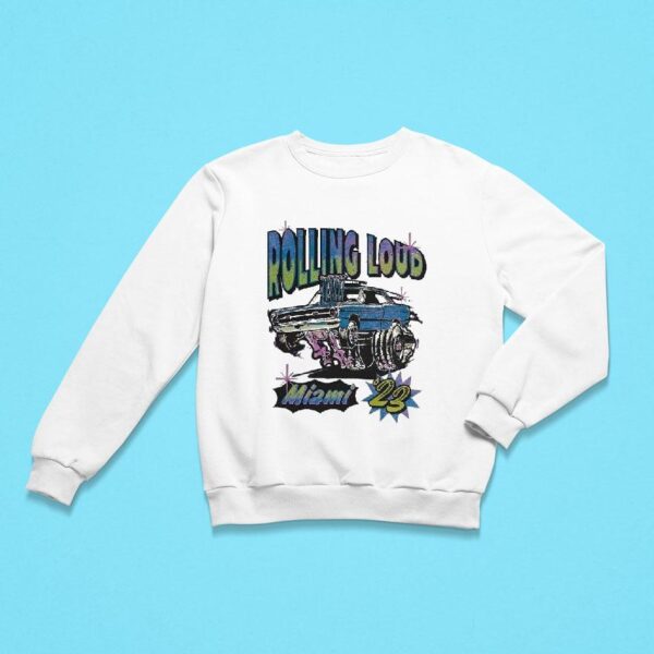 Rolling Loud Miami Hydraulics Lineup Sweatshirt