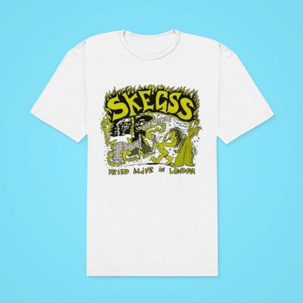 Skegss Pacific Highway Fried Alive In London Classic Tshirt