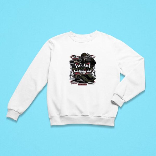 Skeleton Wicked Warzone Graphic Sweatshirt