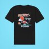 Snoopy Cleveland Browns Football Welcome To The Pound Classic Tshirt