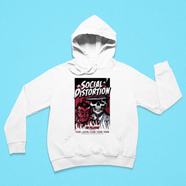 Social Distortion Geary At Fillmore December Hoodie