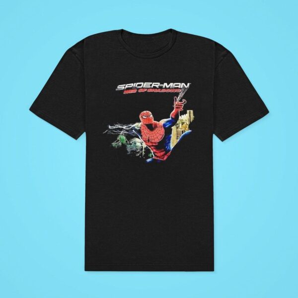 Spiderman Web Of Shadows Cartoon Classic Tshirt