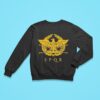 Spqr Roman Legion Eagle Machine Embroidery Sweatshirt