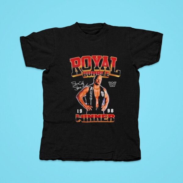 Stone Cold Steve Austin Royal Rumble Winner Wwe Vintage Tshirt