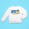 Sundays Are For The Bolts Los Angeles Chargers Logo Sweatshirt