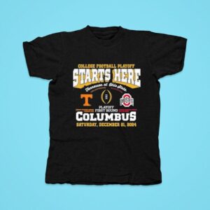 Tennessee Volunrs At Ohio State Buckeyes Cfp Tshirt