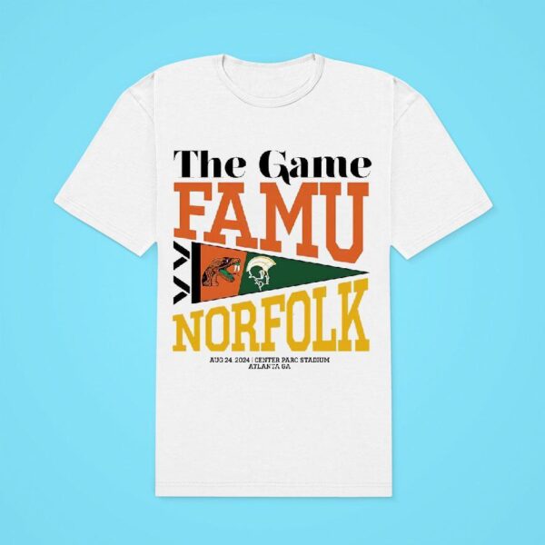 The Game Famu Florida Am Rattlers Vs Norfolk State Spartans Football Tshirt