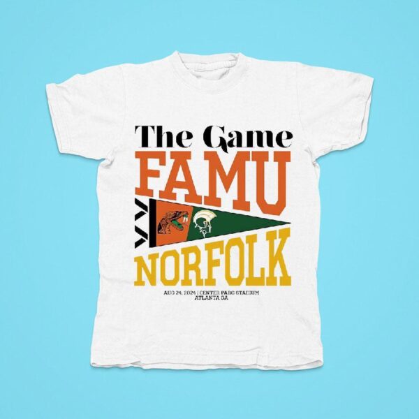 The Game Famu Florida Am Rattlers Vs Norfolk State Spartans Football Tshirt