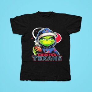 The Grinch Houston Texans Christmas Tshirt