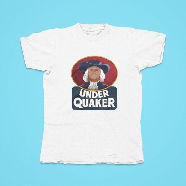 The Underquaker Style Quaker Oats Brand Tshirt