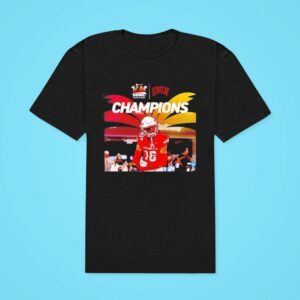 The Unlv Rebels Are Champions Of The Art Of Sport Labowl Hosted By Gronk Ncaa Divison Tshirt