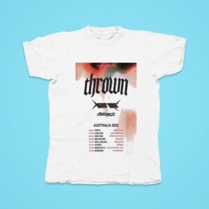 Thrown Australia Tour Tshirt