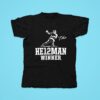 Travis Hunter Heman Winner Colorado Buffaloes Signature Tshirt