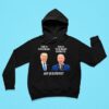 Trump And Biden This Is Your Brain This Is Your Brain On Drugs Any Questions Hoodie