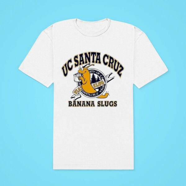 Uc Santa Cruz Banana Slugs Vincent Vega Pulp Fiction Tshirt