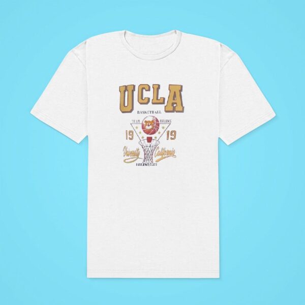 Ucla Basketball Team Bruins University California Los Angeles Tshirt