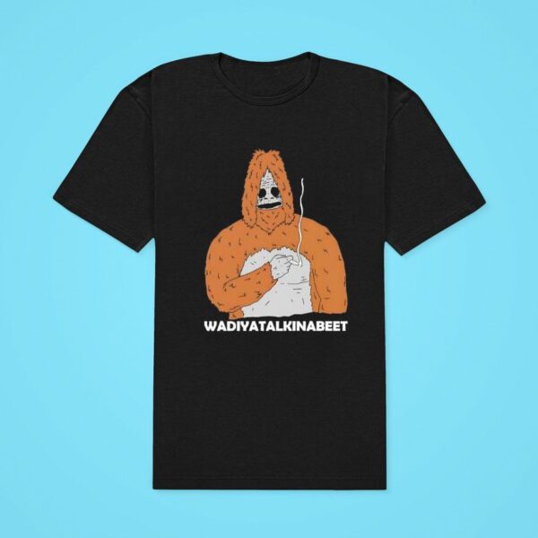 Wadiyatalkinabeet Monkey Tshirt