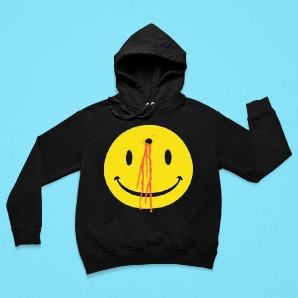 Wild Oats Shot Smiley Face Hoodie