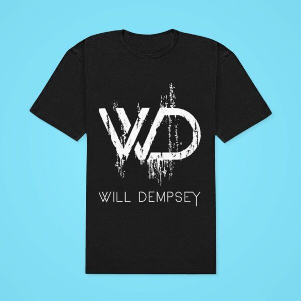 Will Dempsey Wd Shorthand Logo Tshirt