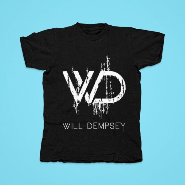 Will Dempsey Wd Shorthand Logo Tshirt