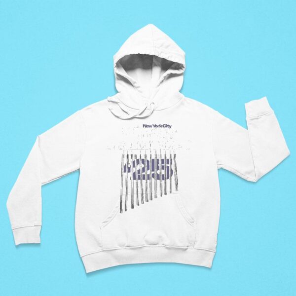 Winter Jazzfest New York City Silver Chimes Hoodie