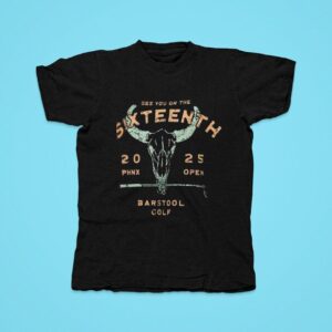 Wm Phoenix Open Barstool Golf Longhorn See You On The Sixnth Tshirt