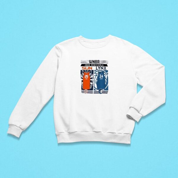 Wnba Semifinals Connecticut Sun And Minnesota Lynx Basketball Sweatshirt