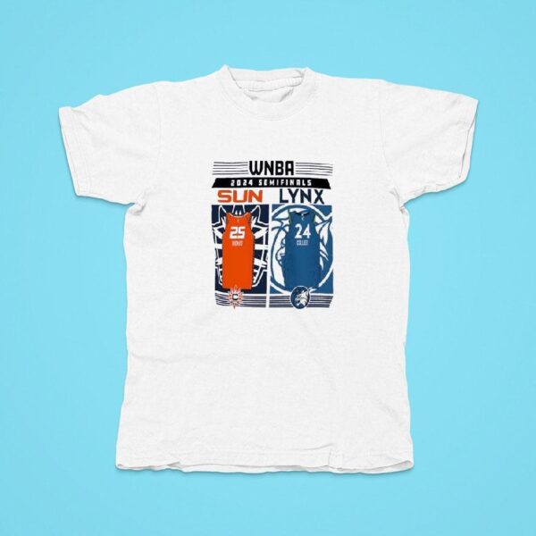 Wnba Semifinals Connecticut Sun And Minnesota Lynx Basketball Tshirt