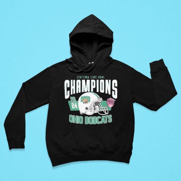 Cure Bowl Champions Ohio Bobcats Staffdna Helme Hoodie