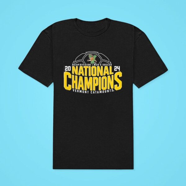 Ncaa Division I Men S Soccer National Champions Vermont Catamounts Classic Tshirt