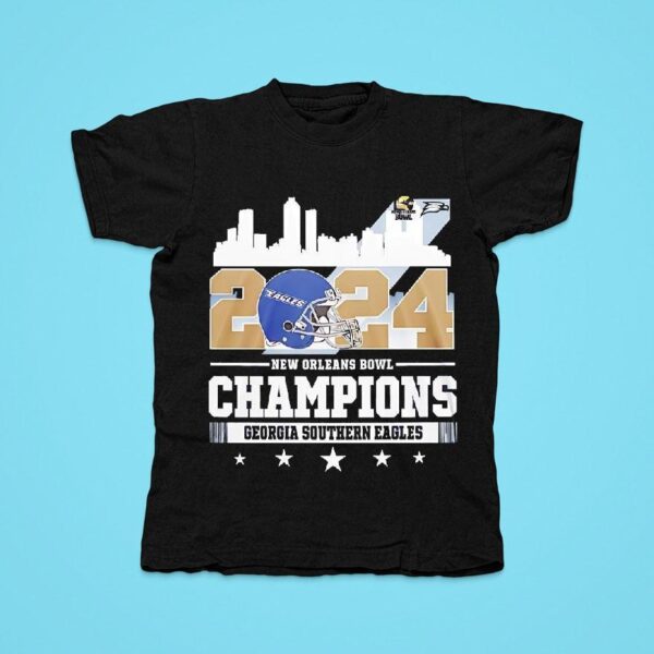 New Orleans Bowl Champions Georgia Southern Eagles Tshirt