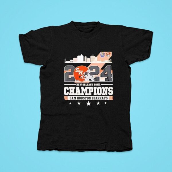 New Orleans Bowl Champions Sam Houston Bearkats Tshirt