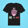 Staffdna Cure Bowl Ohio Bobcats Vs Jacksonville State Gamecocks Classic Tshirt