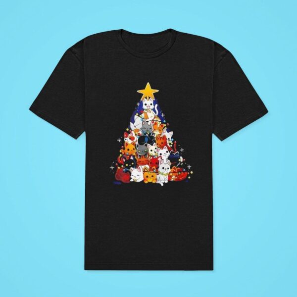 A Christmas Tree Of Cats Classic Tshirt